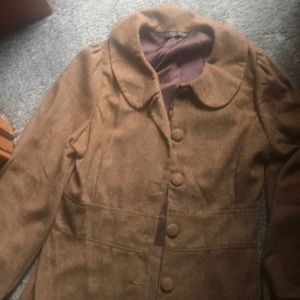 Zoa brown tweed dress (Urban Outfitters) szM